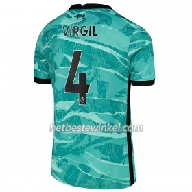 Liverpool Virgil Van Dijk 4 Voetbalshirts Uit 2020/21